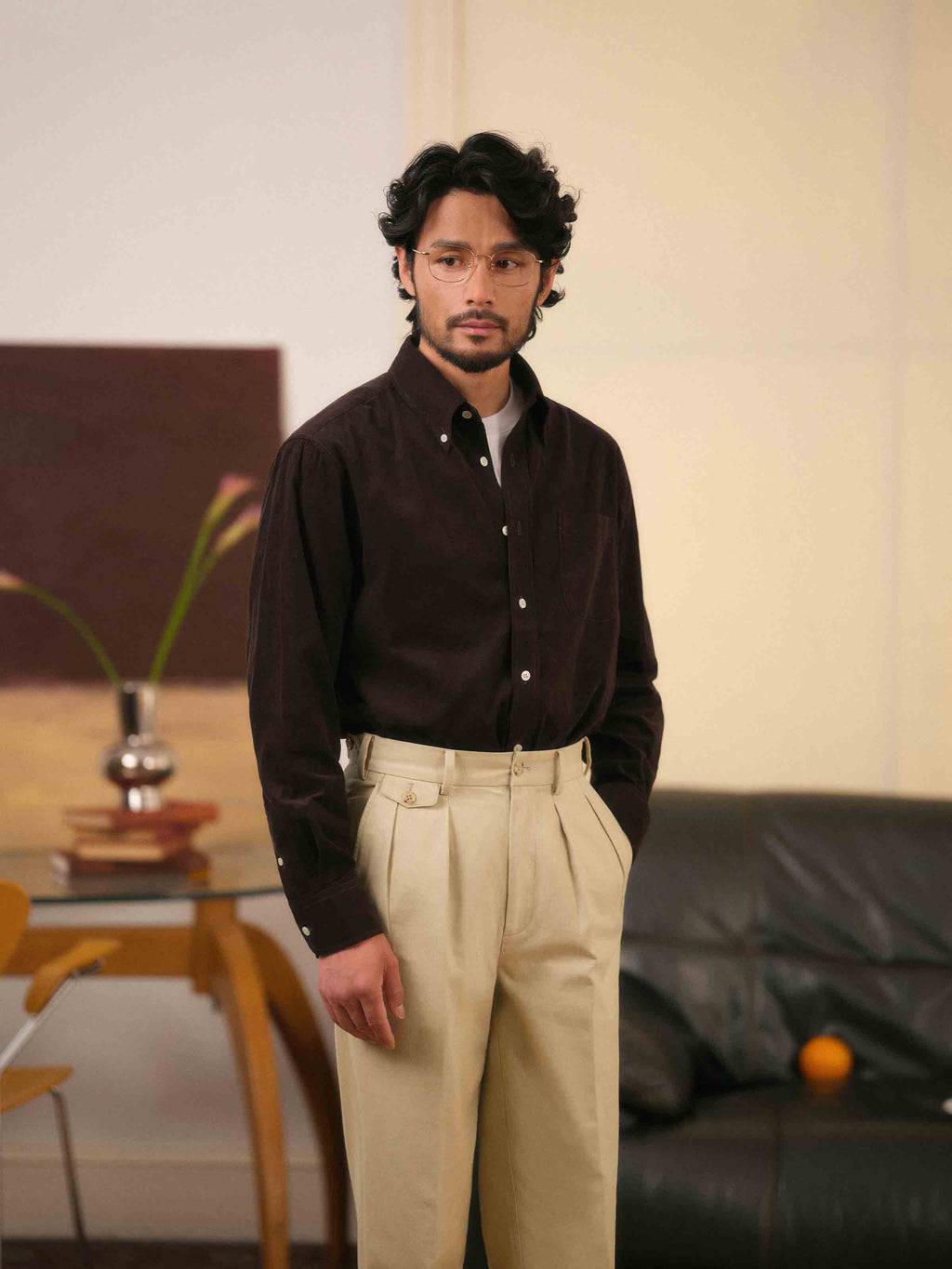 Vintage Ivy Button-Down Shirt