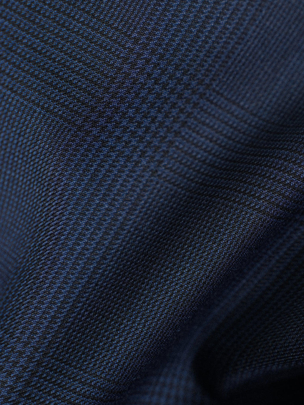 50% Wool Wrinkle-Resistant Men's Slim-Fit Straight-Leg Prince of Wales Check Trousers