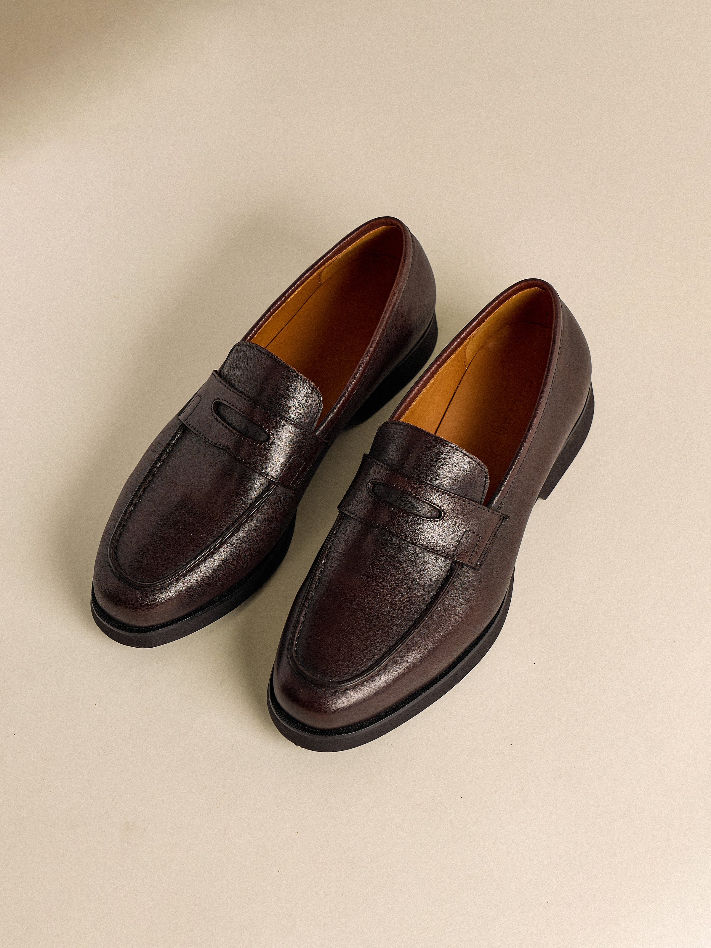 CULTUM Genuine Leather Slip-On for Business Casual