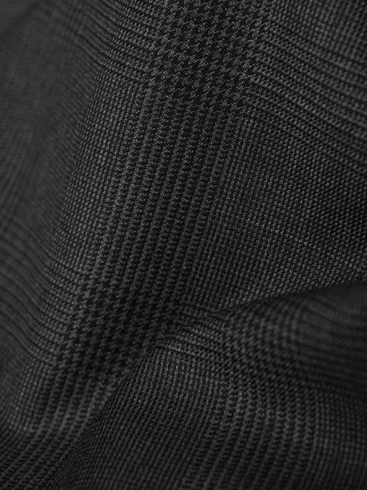 Men's 90s Merino Prince of Wales Half-Canvas Suit.