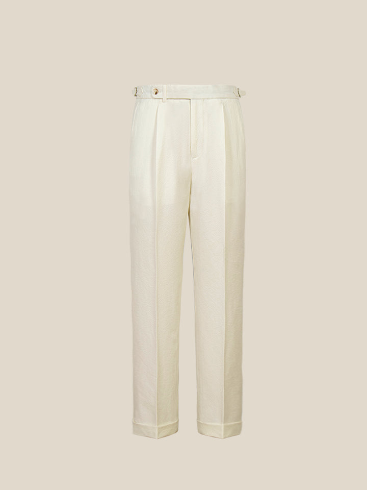 Men's Italian Style Bubble Gauze Trousers