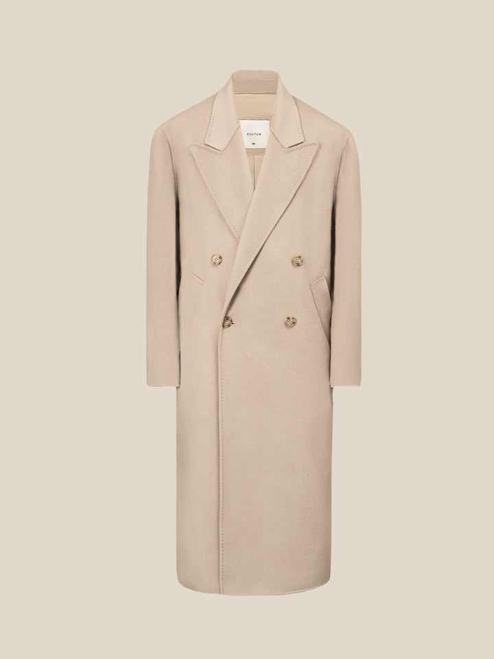 850g Double-Breasted Overcoat