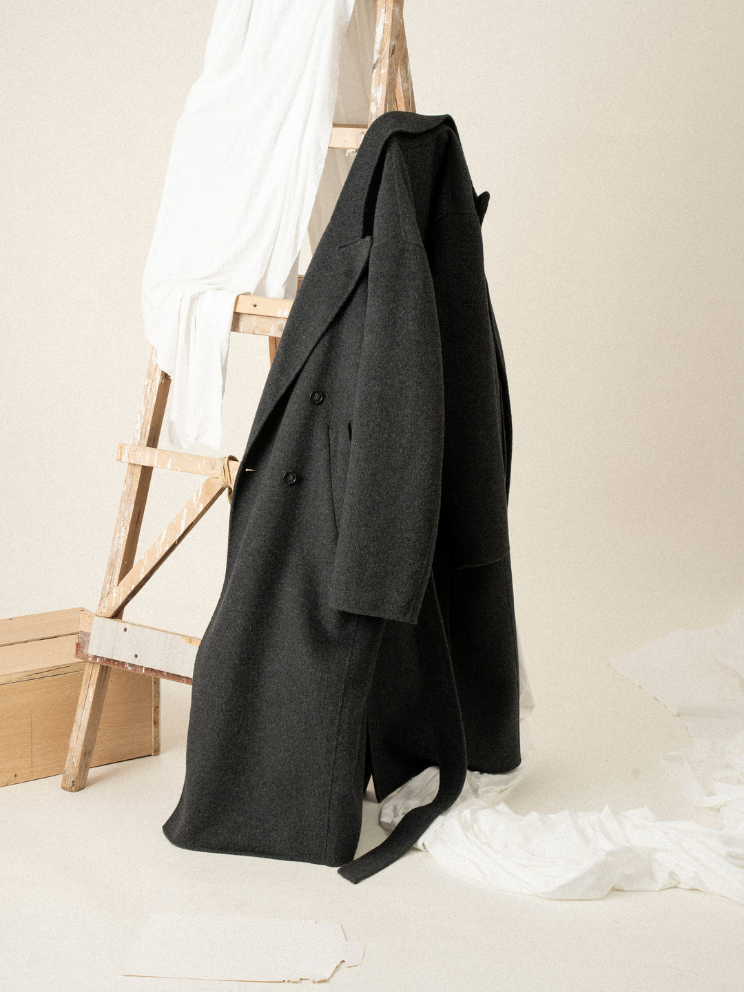 850g Double-Breasted Overcoat