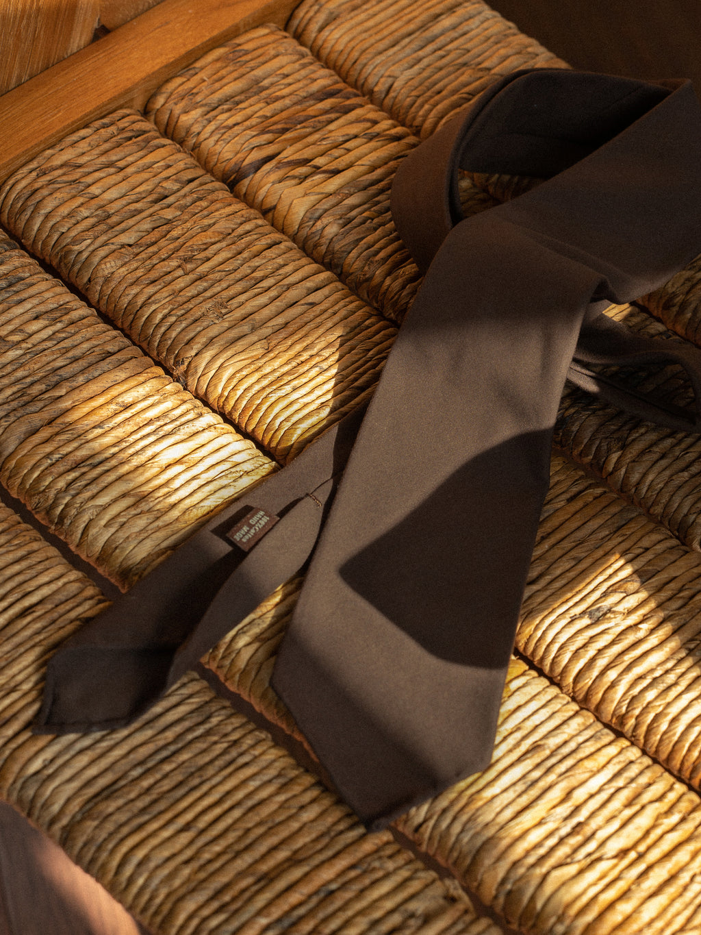 Handmade Three-Fold Italian Wool Tie