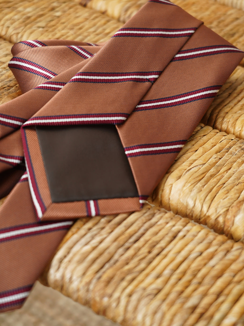 8CM Fine Twill Retro Striped Business Tie