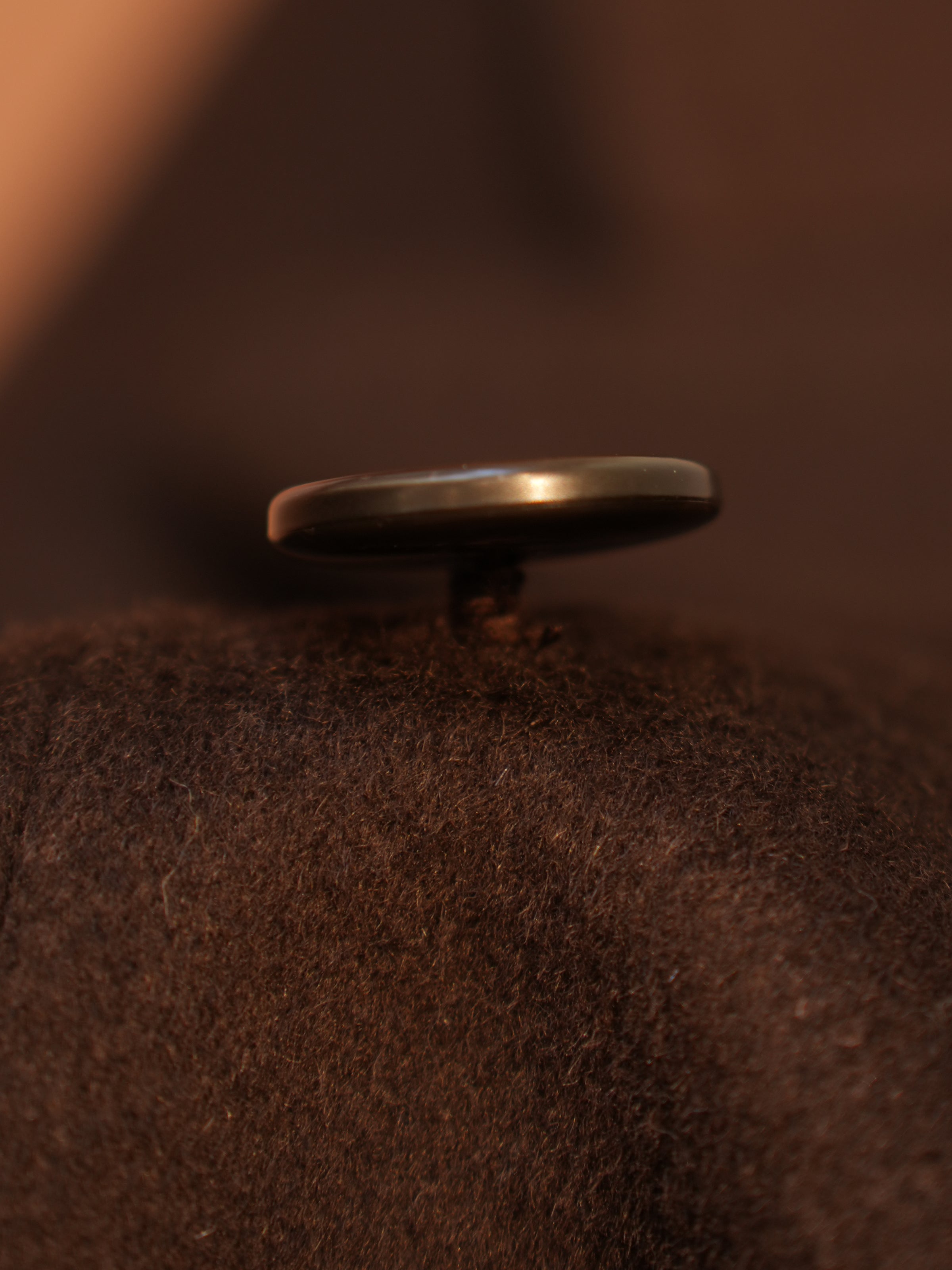 Men's Heavy 100% Wool Peaked Lapel Chester Coat