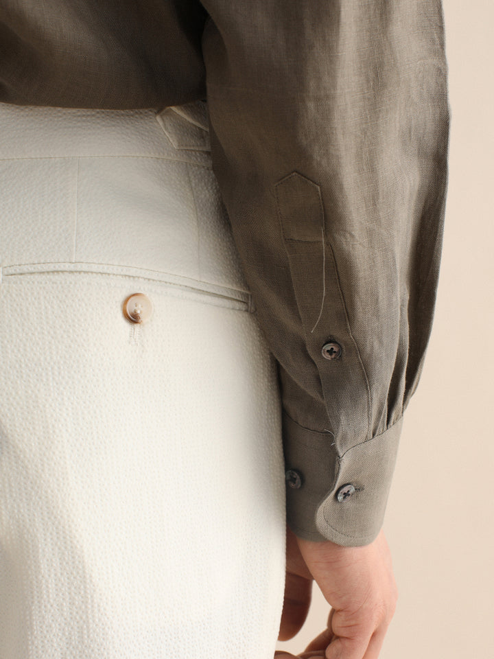 Men's Italian Style Bubble Gauze Trousers