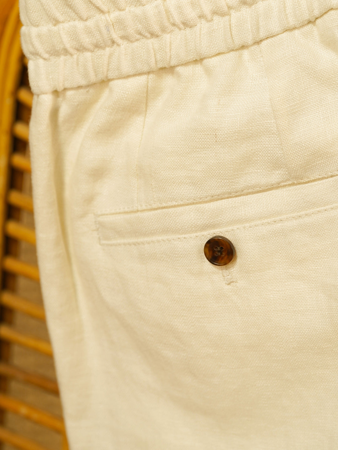 Men's Linen Draped Pants