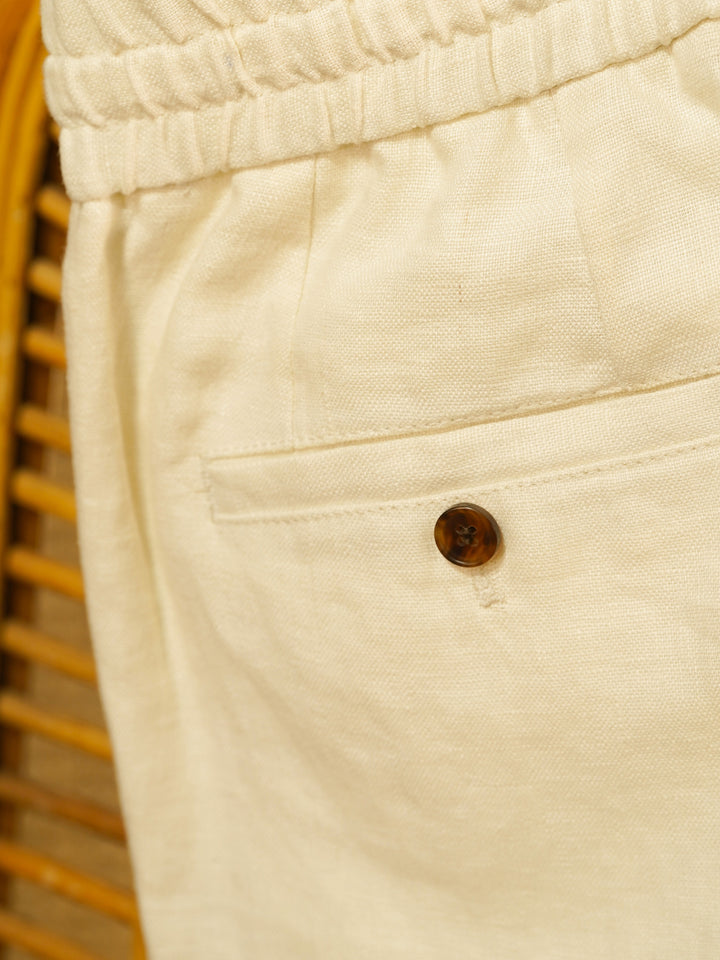 Men's Linen Draped Pants