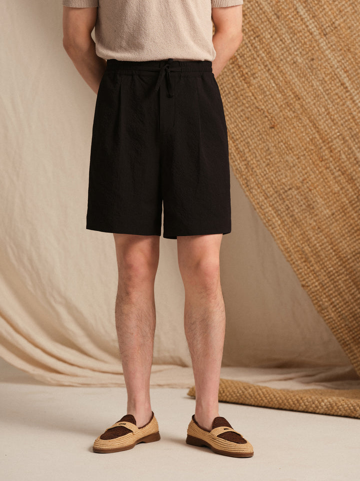 Men's Breathable Seersucker Shorts