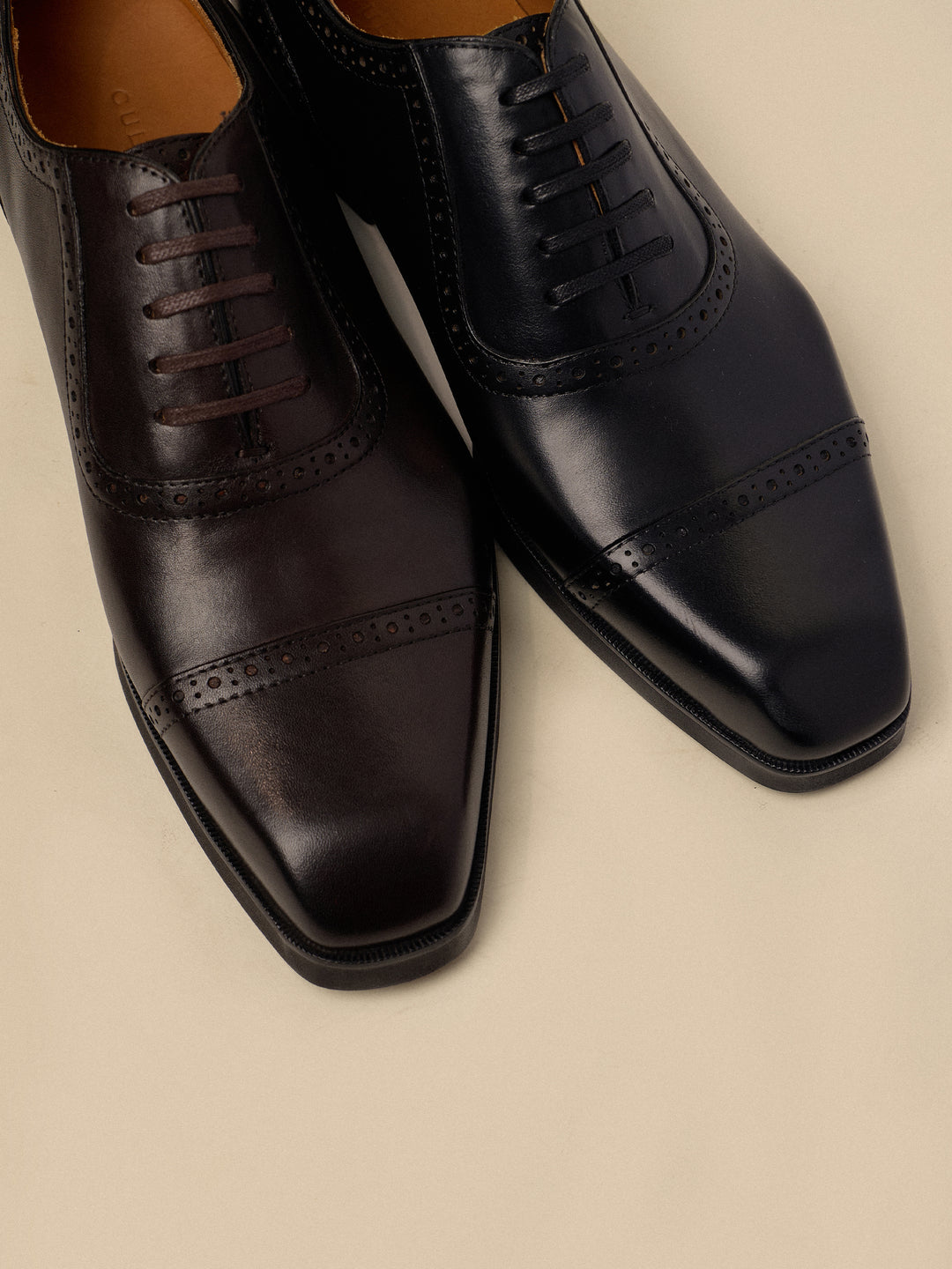 Men's Vintage Brogue Oxford Dress Shoes