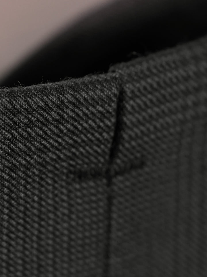 Men's 50% Wool Prince of Wales Check Straight-Leg Business Trousers
