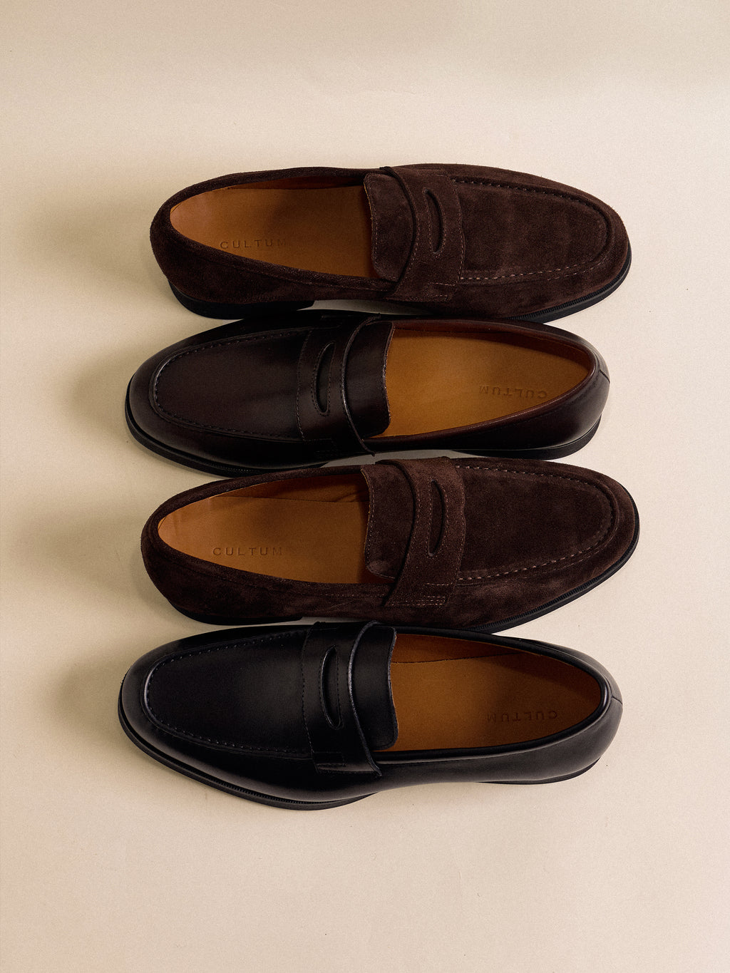 CULTUM Genuine Leather Slip-On for Business Casual