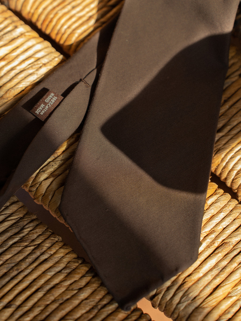 Handmade Three-Fold Italian Wool Tie