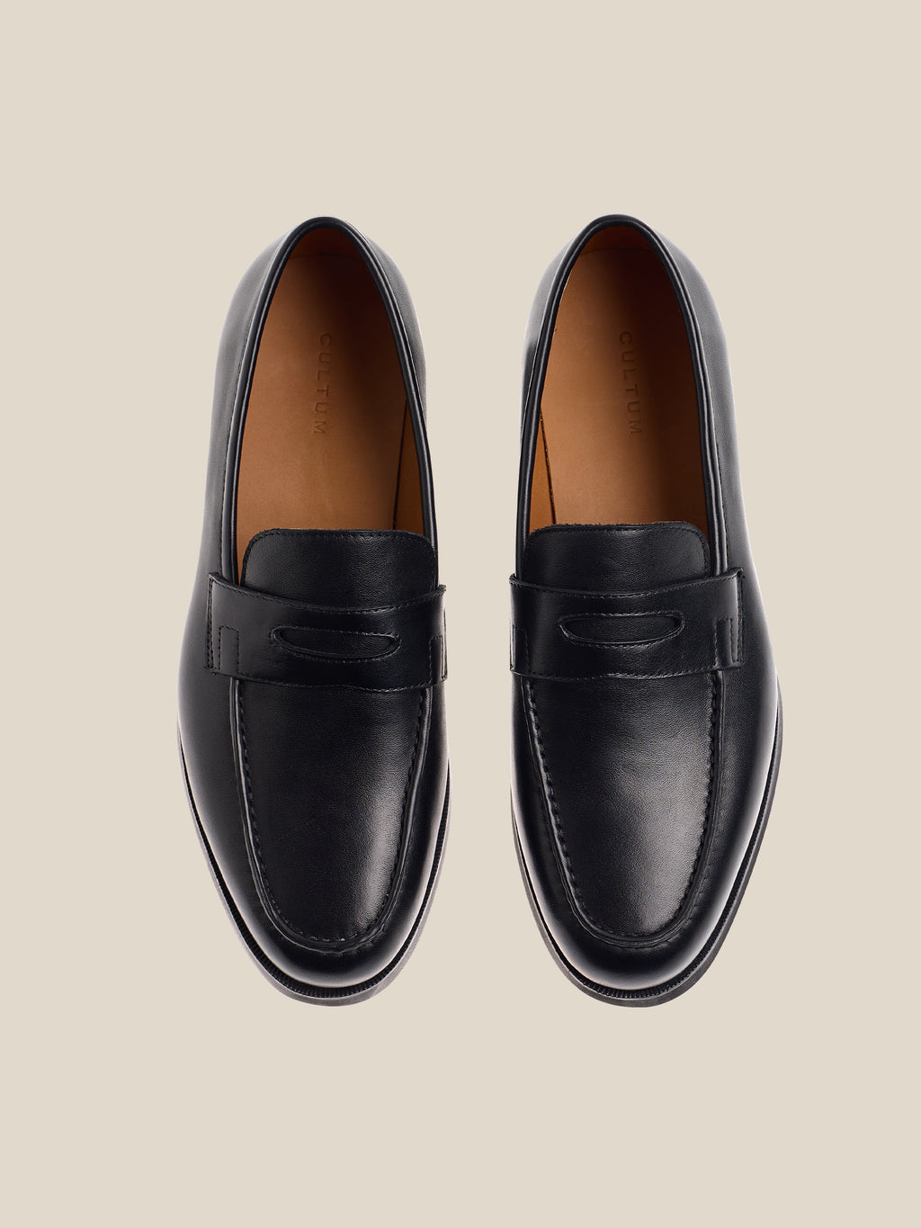 CULTUM Genuine Leather Slip-On for Business Casual