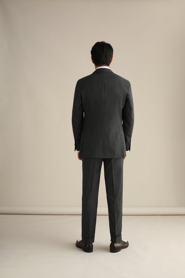 Men's High-Twist Wool Formal Suit – Wrinkle-Fre