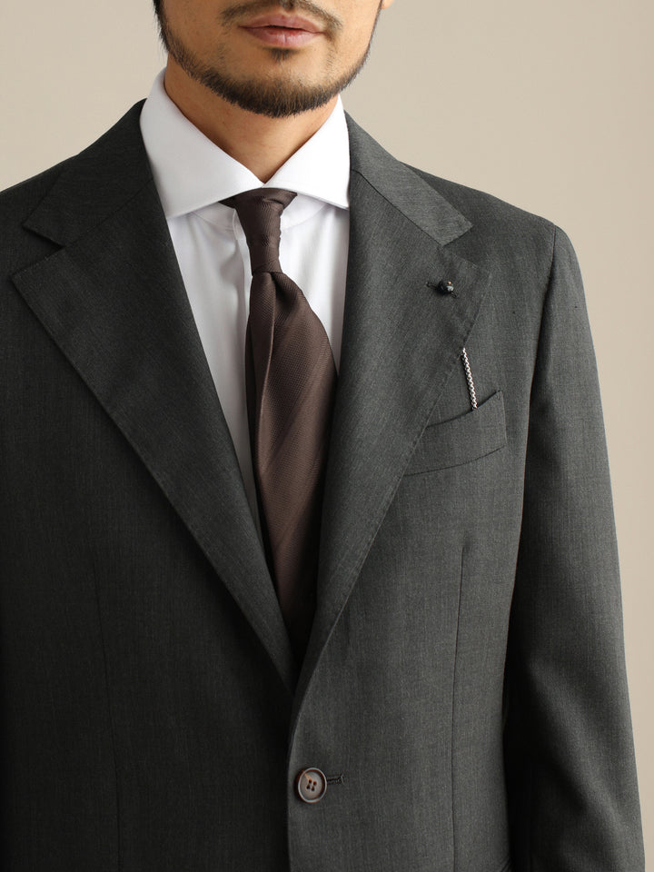 Men's High-Twist Wool Formal Suit – Wrinkle-Fre