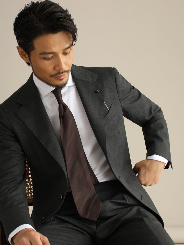 Men's High-Twist Wool Formal Suit – Wrinkle-Fre