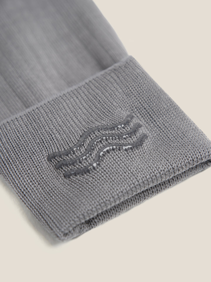 Breathable & Absorbent Striped Mid-Calf Socks