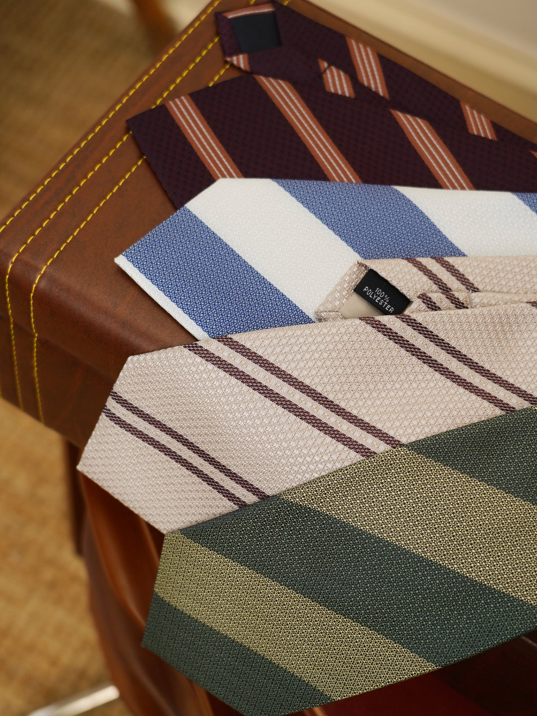 Vintage 8CM Textured Twill Tie
