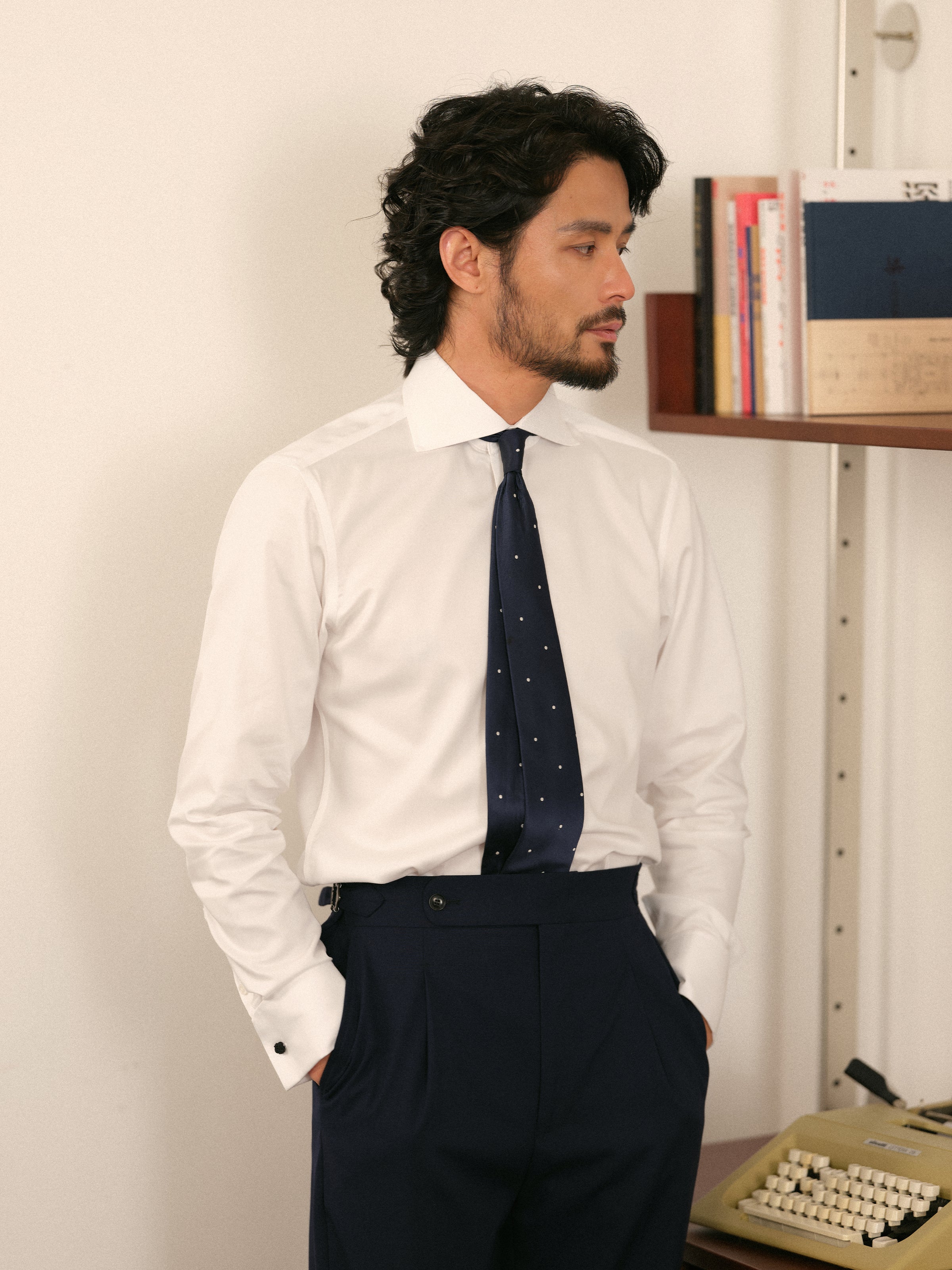 Xinjiang Cotton French Cuff Shirt