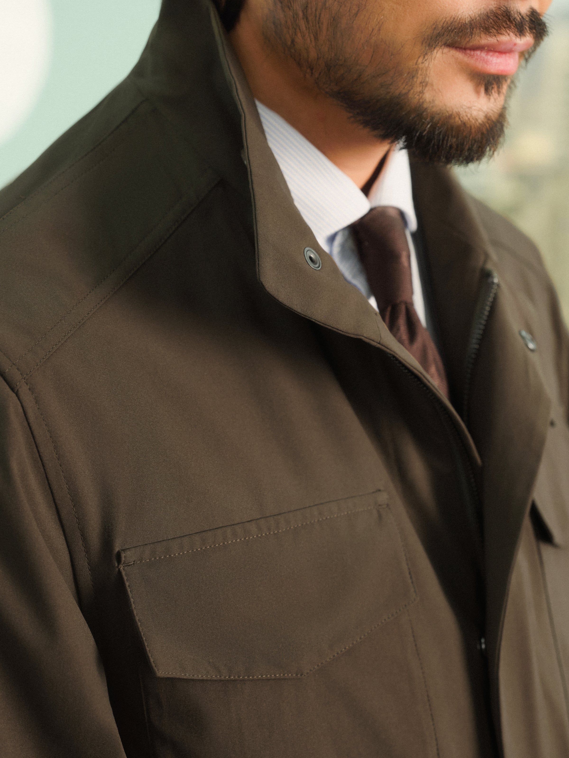 Men's Wrinkle-Resistant Durable Classic Commuter M65 Jacket