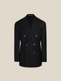 Men's 130S Italian Virgin Wool Double-Breasted Suit