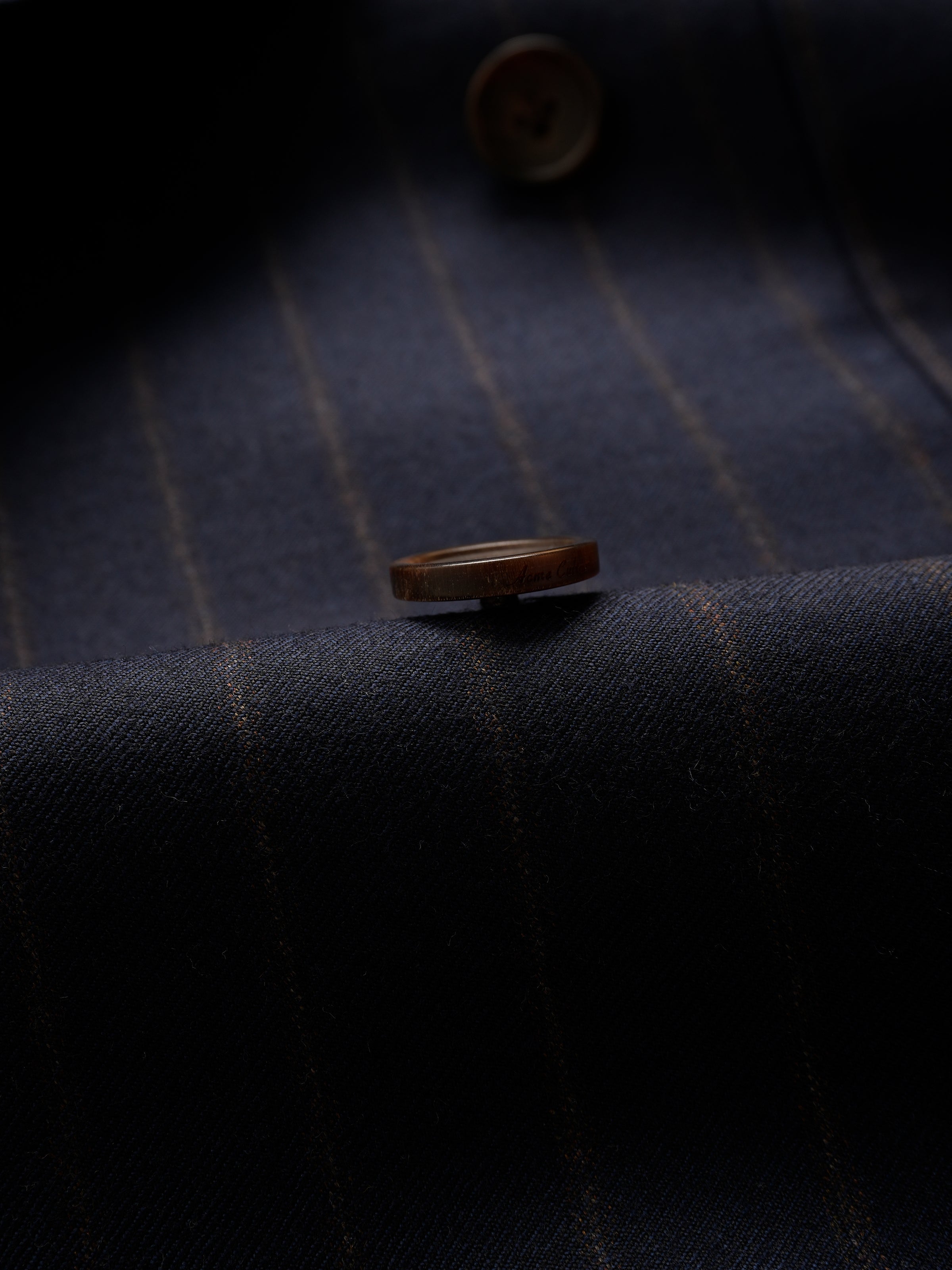 Dark Grey Herringbone Blazer