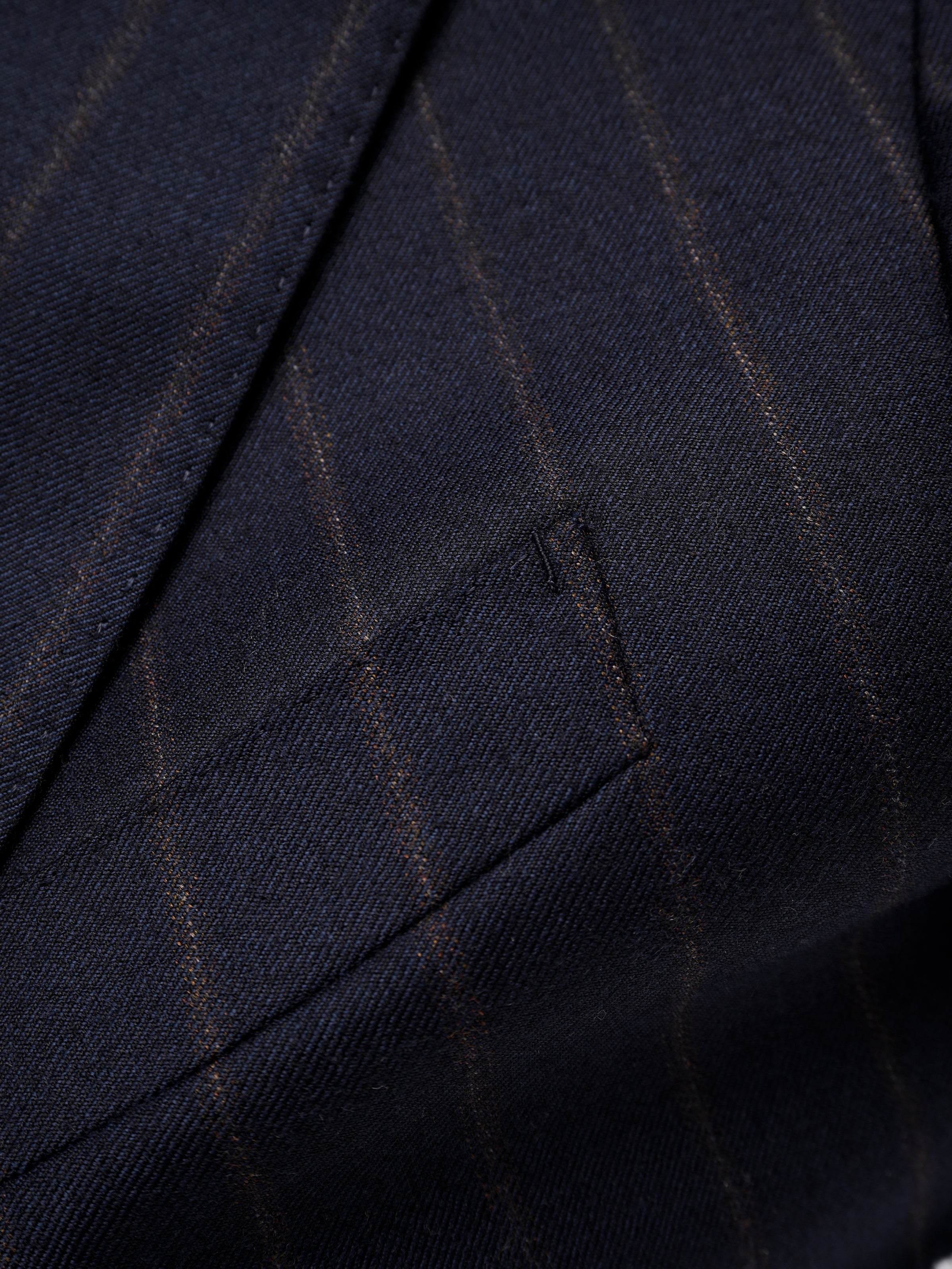 Dark Grey Herringbone Blazer