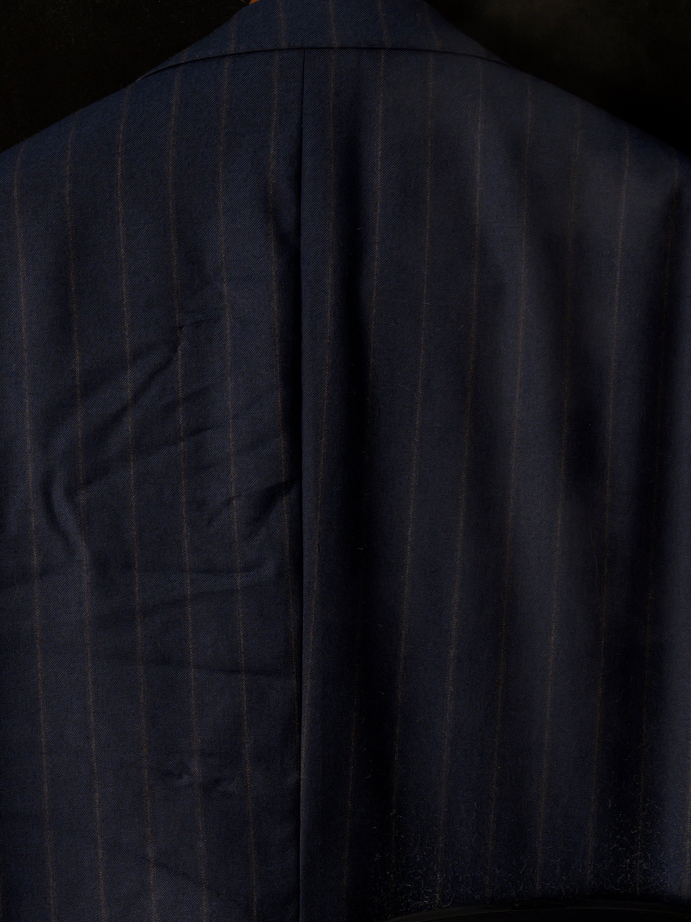 Dark Grey Herringbone Blazer