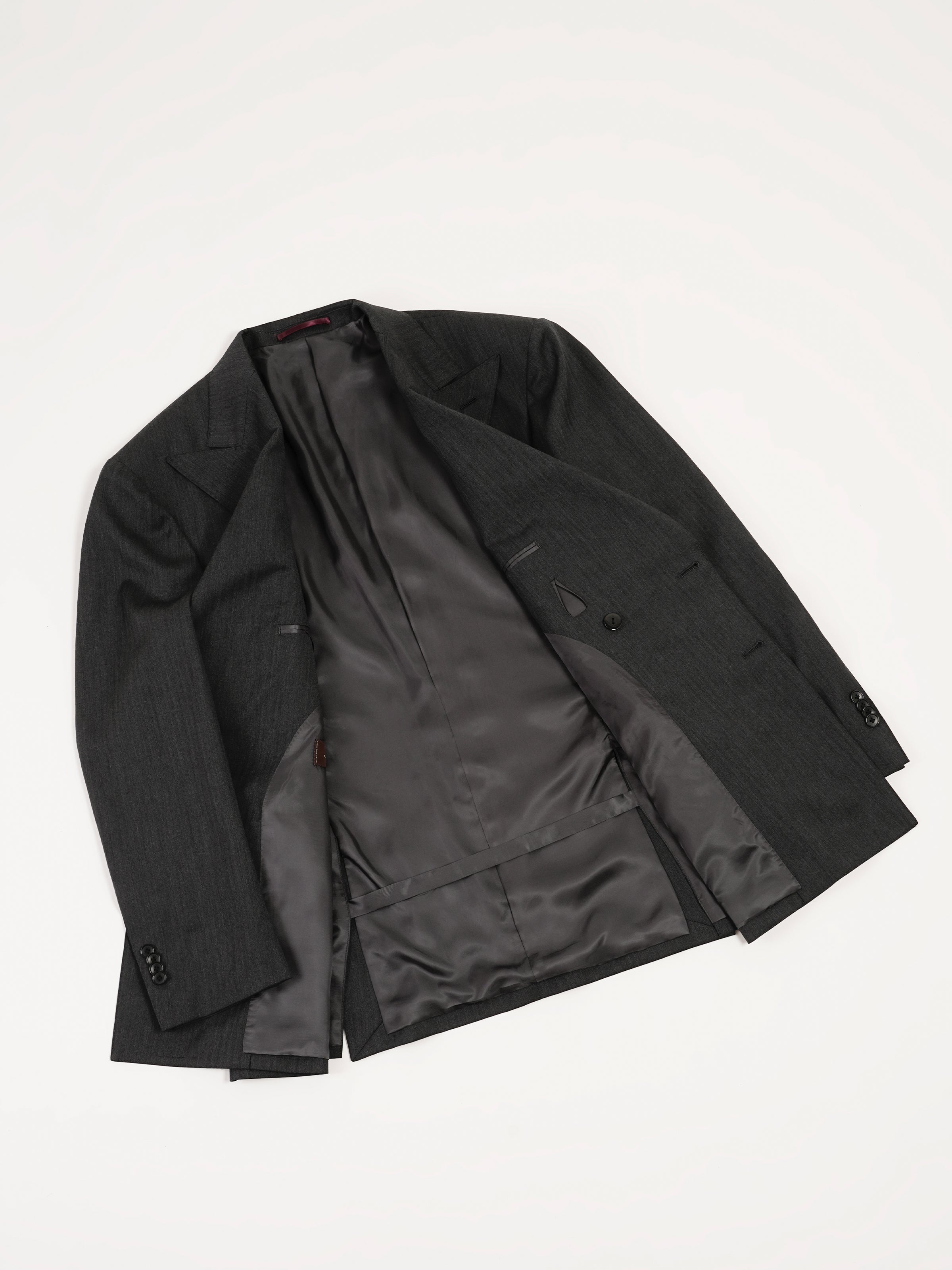 Men's 120S Wool Herringbone Suit